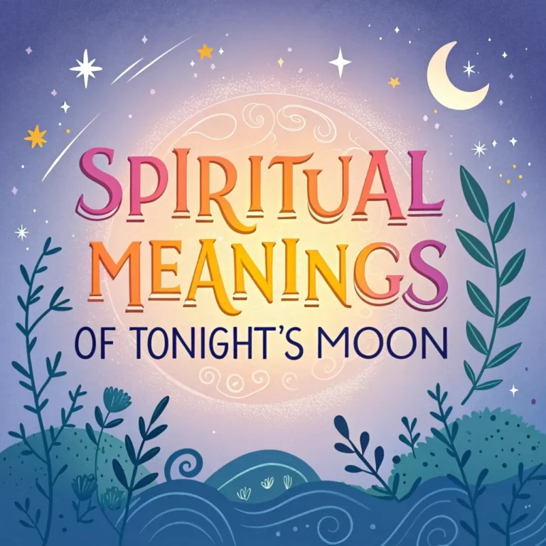 11 Spiritual Meanings of Tonight’s Moon: Mystical Secrets