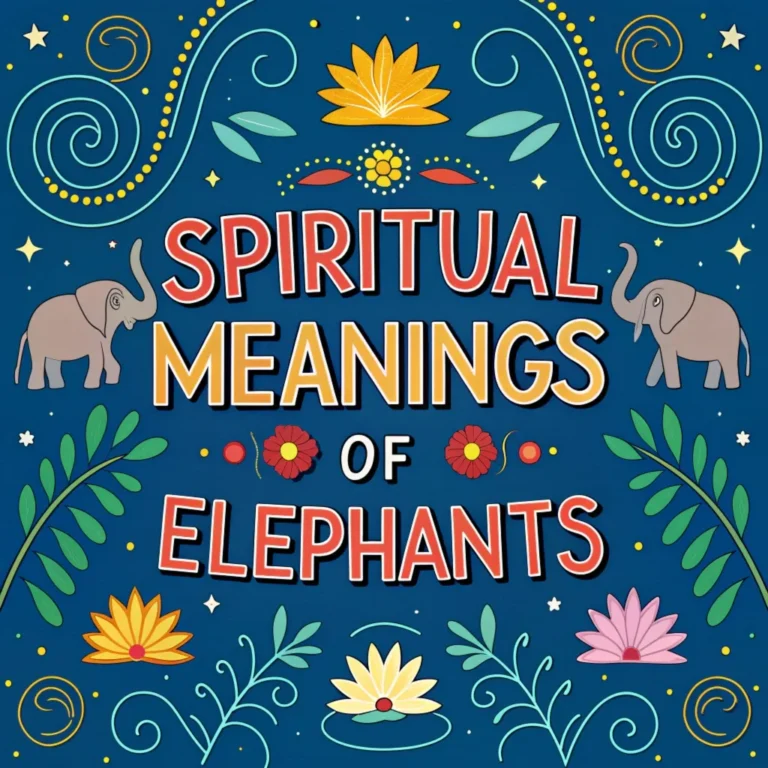 15 Profound Spiritual Meanings of Elephants:  Ancient Wisdom