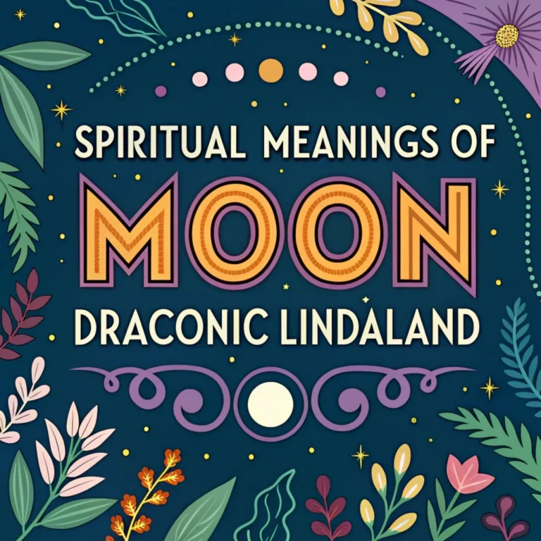 Spiritual Meanings of Moon Draconic Lindaland: Mystical World