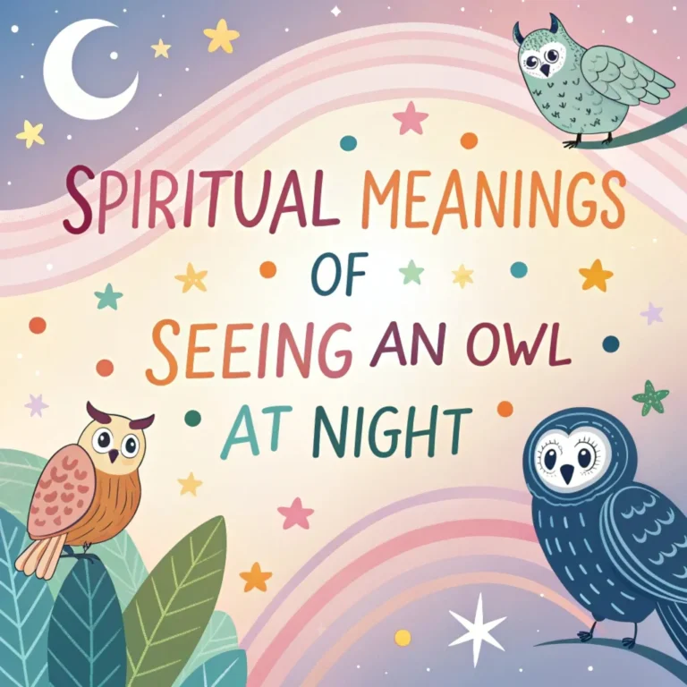 15 Spiritual Meanings of Seeing an Owl at Night: Nature’s Wisdom