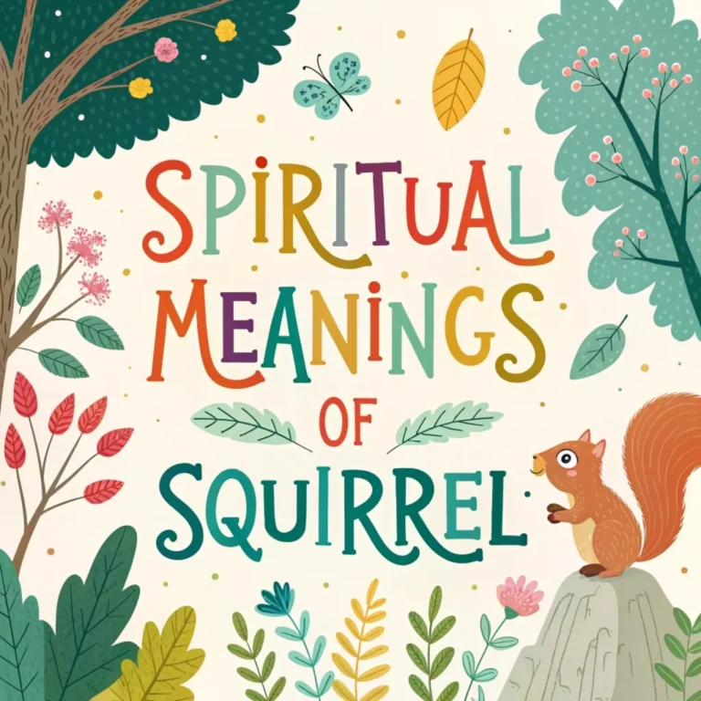 14 Spiritual Meanings of Squirrels: Nature’s Wisdom Revealed