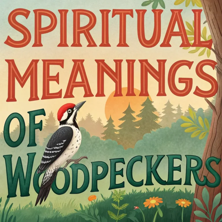 18 Spiritual Meanings of Woodpeckers: Nature’s Hidden Wisdom